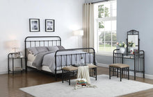 Load image into Gallery viewer, Livingston Transitional Dark Bronze Eastern King Bed
