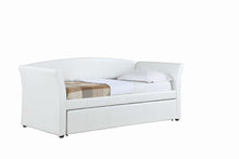 Load image into Gallery viewer, Transitional White Upholstered Daybed
