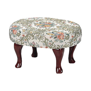 Traditional Floral Foot Stool