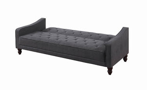 Traditional Dark Grey Sofa Bed