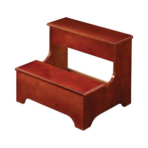 Traditional Wooden Stool With Lower Lift Top Storage