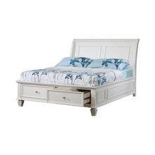 Load image into Gallery viewer, Selena Coastal White Twin Bed
