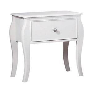 Dominique French Country White Nightstand