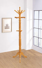 Load image into Gallery viewer, Traditional Honey Twisted Post Coat Rack
