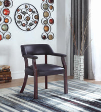 Load image into Gallery viewer, Modern Burgundy Guest Chair
