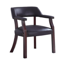 Load image into Gallery viewer, Modern Burgundy Guest Chair

