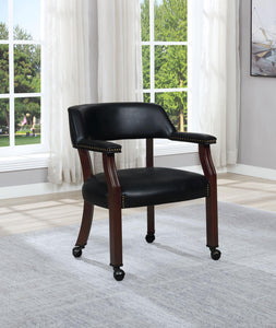 Modern Black Guest Chair