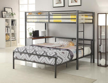 Load image into Gallery viewer, Metal Workstation Twin Loft Bed
