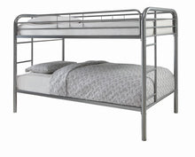 Load image into Gallery viewer, Morgan  Silver Twin Bunk Bed
