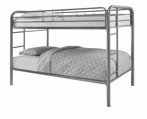 Morgan  Silver Twin Bunk Bed