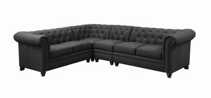 Roy Traditional Grey Sectional