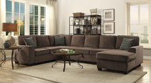 Load image into Gallery viewer, Provence Transitional Brown Sectional
