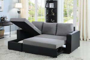 Baylor Casual Grey Sofa