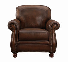 Load image into Gallery viewer, Montbrook Traditional Hand Rubbed Brown Chair
