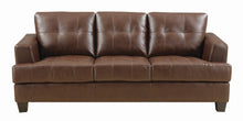 Load image into Gallery viewer, Samuel Transitional Dark Brown Sofa
