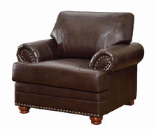Load image into Gallery viewer, Colton Traditional Brown Chair
