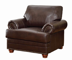 Colton Traditional Brown Chair