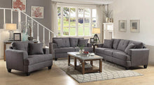 Load image into Gallery viewer, Samuel Transitional Charcoal Sofa
