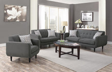 Load image into Gallery viewer, Stansall Mid-Century Modern Grey Sofa
