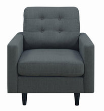 Load image into Gallery viewer, Kesson Mid-Century Modern Charcoal Chair
