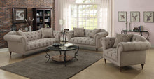 Load image into Gallery viewer, Alasdair Traditional Light Brown Loveseat
