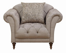 Load image into Gallery viewer, Alasdair Traditional Light Brown Arm Chair
