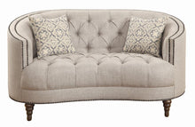 Load image into Gallery viewer, Avonlea Traditional Beige Loveseat
