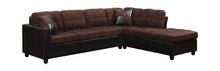 Load image into Gallery viewer, Mallory Casual Chocolate Sectional
