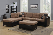 Load image into Gallery viewer, Mallory Casual Tan Sectional

