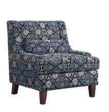 Load image into Gallery viewer, Coltrane Transitional Indigo Accent Chair
