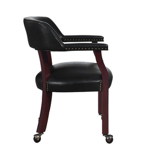 Traditional Black Home Office Chair