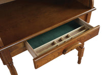 Load image into Gallery viewer, Palmetto Warm Honey Roll Top Secretary Desk
