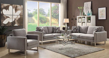 Load image into Gallery viewer, Stellan Contemporary Grey Loveseat
