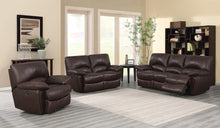 Load image into Gallery viewer, Clifford Motion Dark Brown Double Power Reclining Sofa
