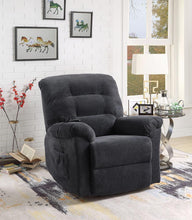 Load image into Gallery viewer, Charcoal Power Lift Recliner
