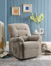 Load image into Gallery viewer, Taupe Power Lift Recliner
