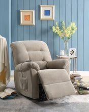Load image into Gallery viewer, Taupe Power Lift Recliner
