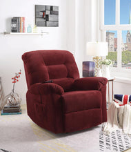 Load image into Gallery viewer, Brick Red Power Lift Recliner
