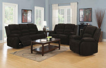 Load image into Gallery viewer, Gordon Chocolate Reclining Loveseat
