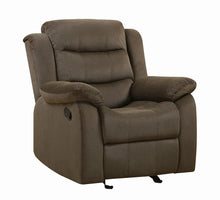 Load image into Gallery viewer, Rodman Casual Chocolate Glider Recliner
