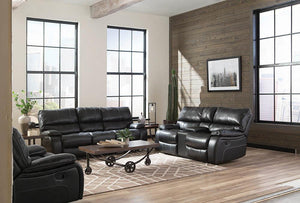 Willemse Casual Black Motion Loveseat