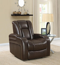 Load image into Gallery viewer, Delangelo Brown Power Motion Recliner
