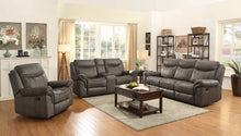 Load image into Gallery viewer, Sawyer Transitional Taupe Motion Loveseat
