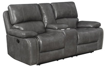 Load image into Gallery viewer, Ravenna Casual Charcoal Motion Loveseat
