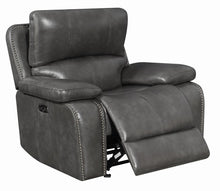 Load image into Gallery viewer, Ravenna Casual Charcoal Power^2 Glider Recliner
