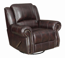 Load image into Gallery viewer, Sir Rawlinson Traditional Tobacco Glider Recliner
