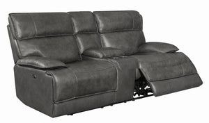 Standford Casual Charcoal Power^2 Loveseat