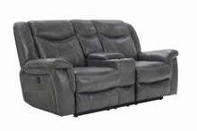Load image into Gallery viewer, Conrad Transitional Grey Power Loveseat

