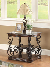 Load image into Gallery viewer, Occasional Traditional Dark Brown End Table
