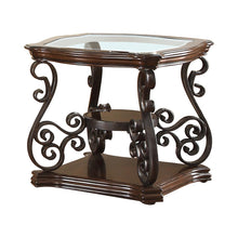 Load image into Gallery viewer, Occasional Traditional Dark Brown End Table
